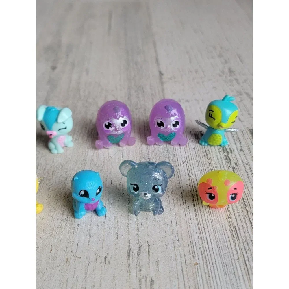 Hatchimals colleggtibles dog cat bear bug toy figure‎ set